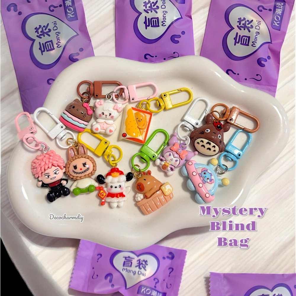 Mystery Blind Bag Keychain Charm